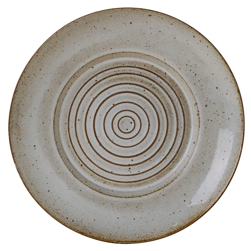 ANTOWALL ручной работы японская посуда Ретро тарелка индивидуальная креативная