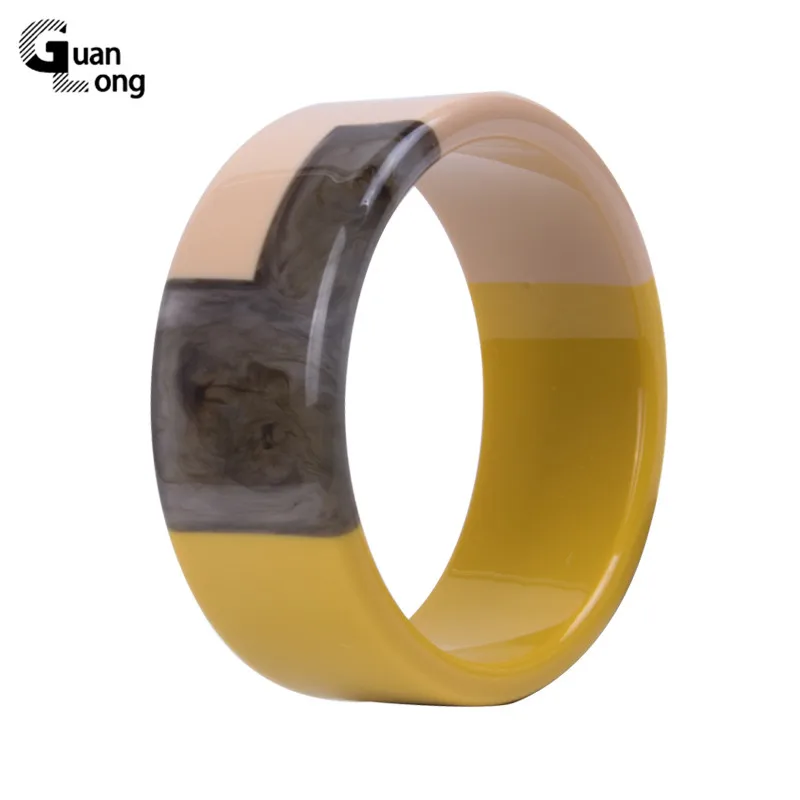 GuanLong большой Модный бриллиантовый браслет для женщин простой винтажный