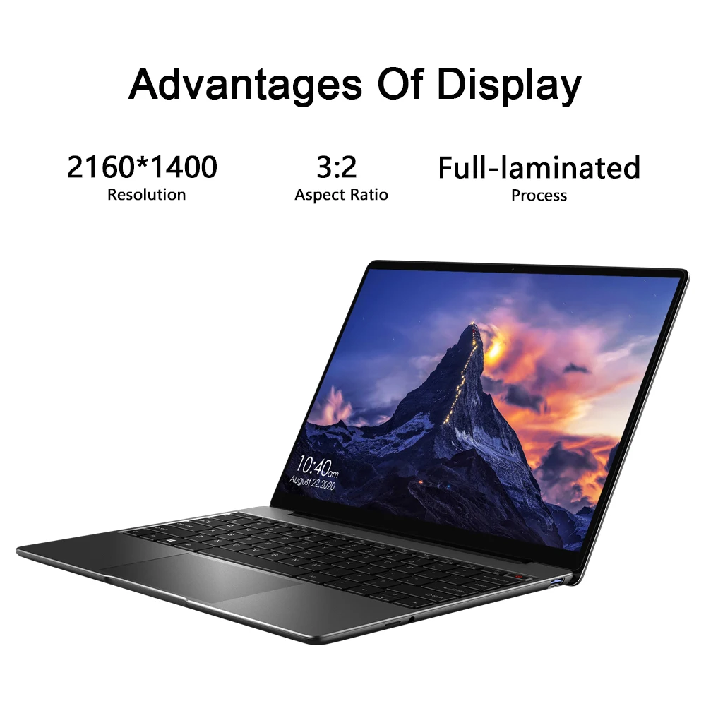 Ноутбук CHUWI GemiBook 13 дюймов 2K IPS LPDDR4X 12 + 256 Гб SSD Intel Celeron Windows 10|Ноутбуки| |
