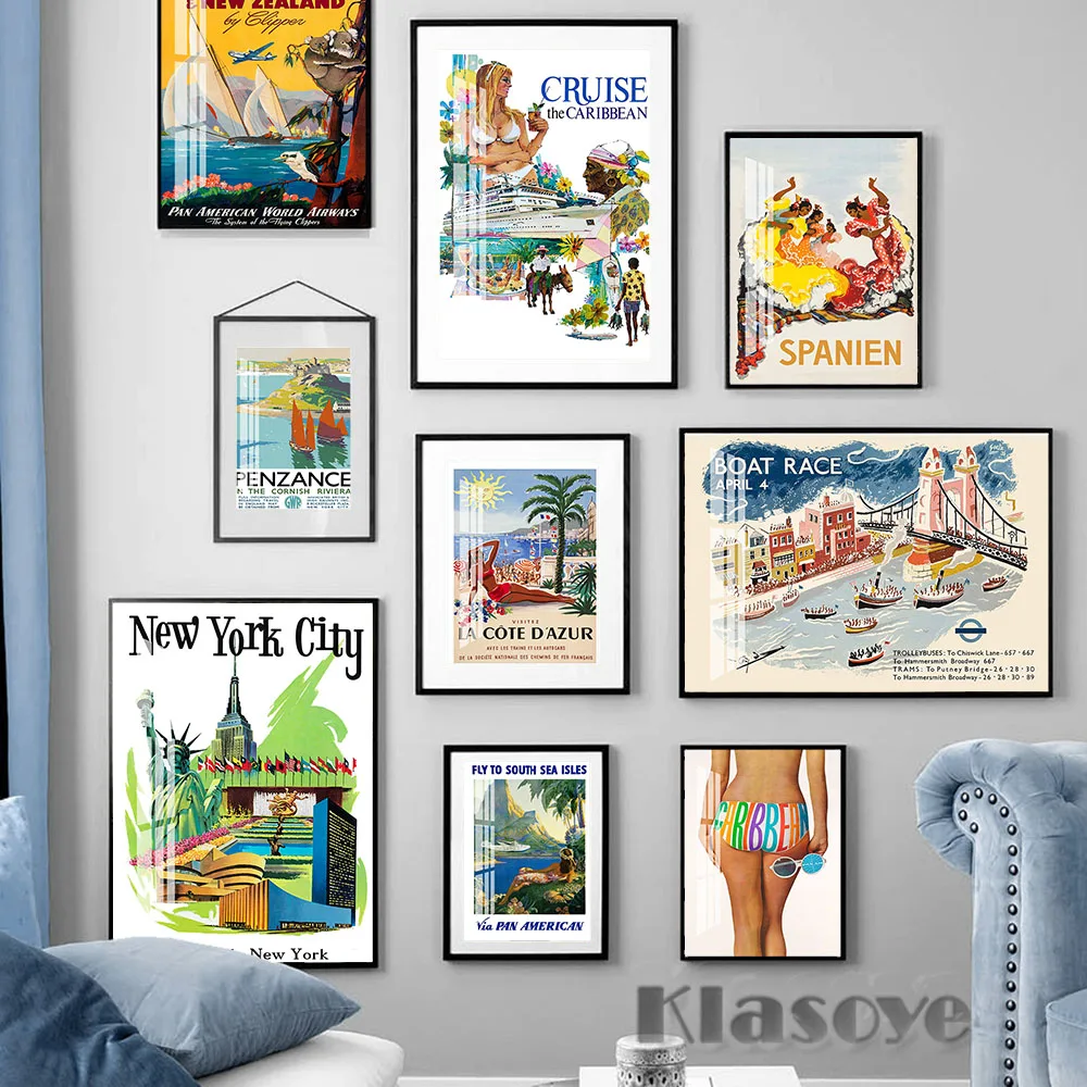 Arosa путешествия в Швейцарию постер кукурузная стена Лондон Малага фиеста