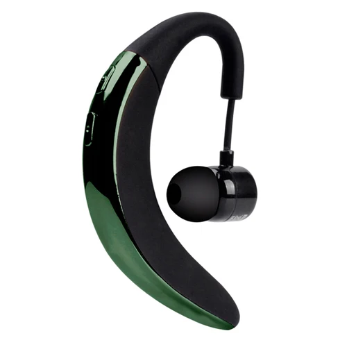 Зеленый Новые наушники с громкой связью, бизнес Bluetooth, с микрофоном, голосовое управление, беспроводные наушники, Bluetooth гарнитура для вождения, шумоподавление - Цвет: Зеленый