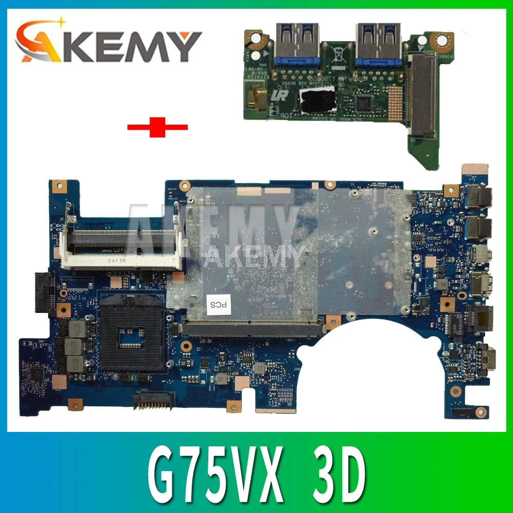 

Отправить плату + G75VX материнская плата GT670MX 3D для ASUS G75V G75VX материнская плата для ноутбука G75VX материнская плата G75VX материнская плата Тест 100%...