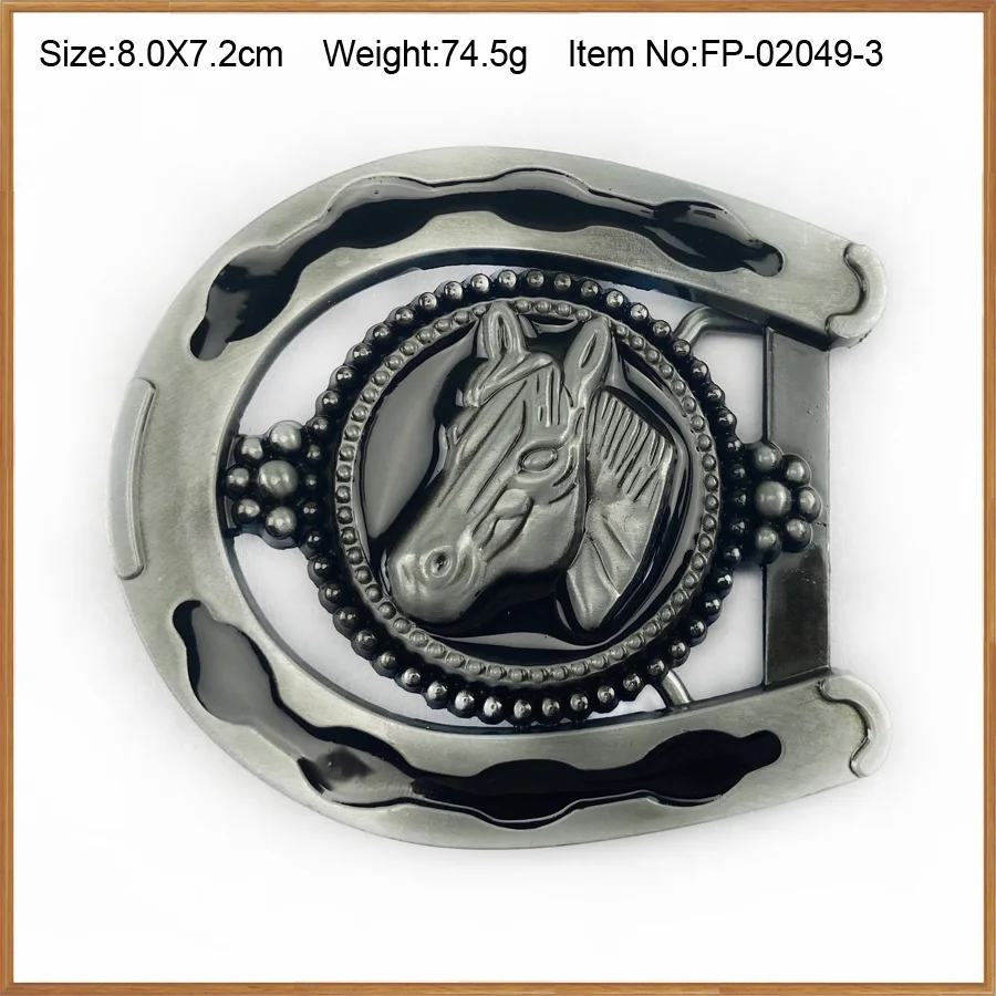 BuckleClub оптовая продажа ретро обувь для лошадей подарок западных джинсов пряжка