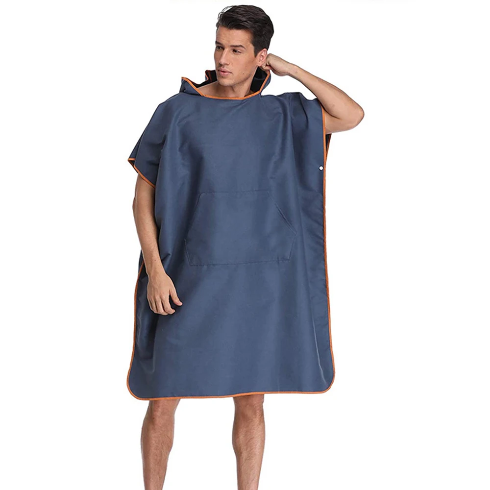 Быстросохнущий абсорбирующий Халат с капюшоном из сверхтонкого волокна