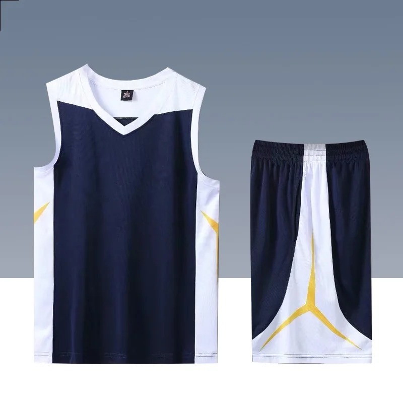 Набор мужских баскетбольных трикотажных изделий униформа для баскетбола