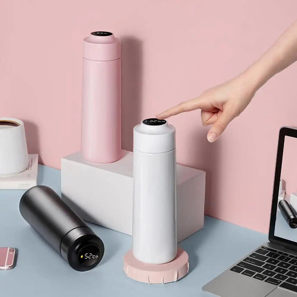 Нержавеющая сталь бутылки воды Кубок зарядка через USB Умная бутылка напоминание