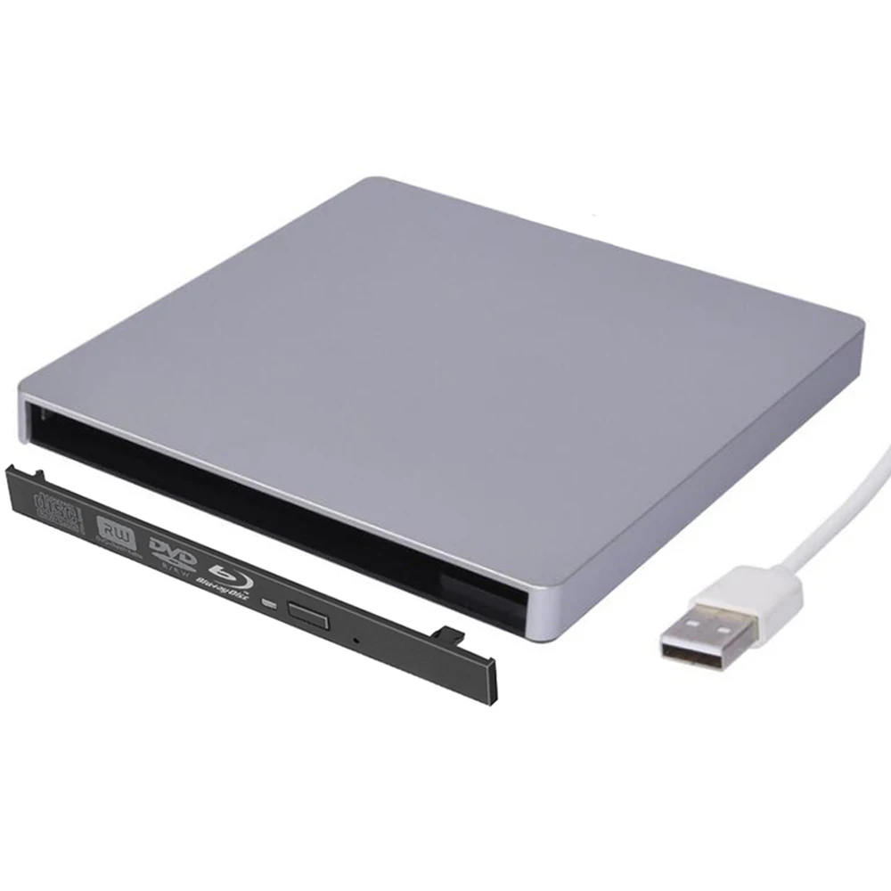 9 0/9 5 мм USB 2 0 SATA Оптический привод чехол Комплект Внешний Мобильный корпус Blu Ray DVD/CD