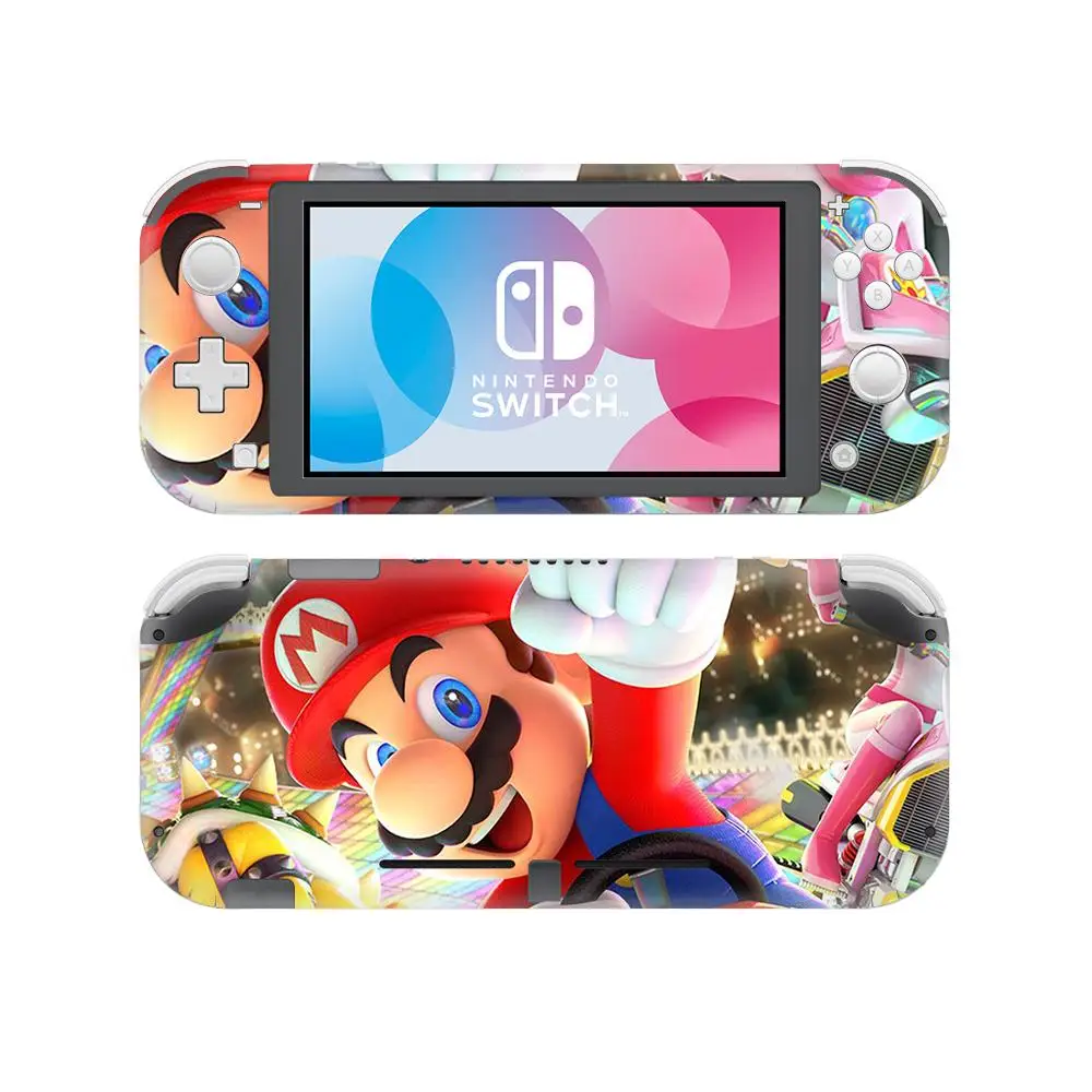 Супер Марио кожи стикеры Наклейка для nintendo переключатель Lite консоль и контроллер переключатель дорожный переключатель легкий протектор кожи виниловая наклейка