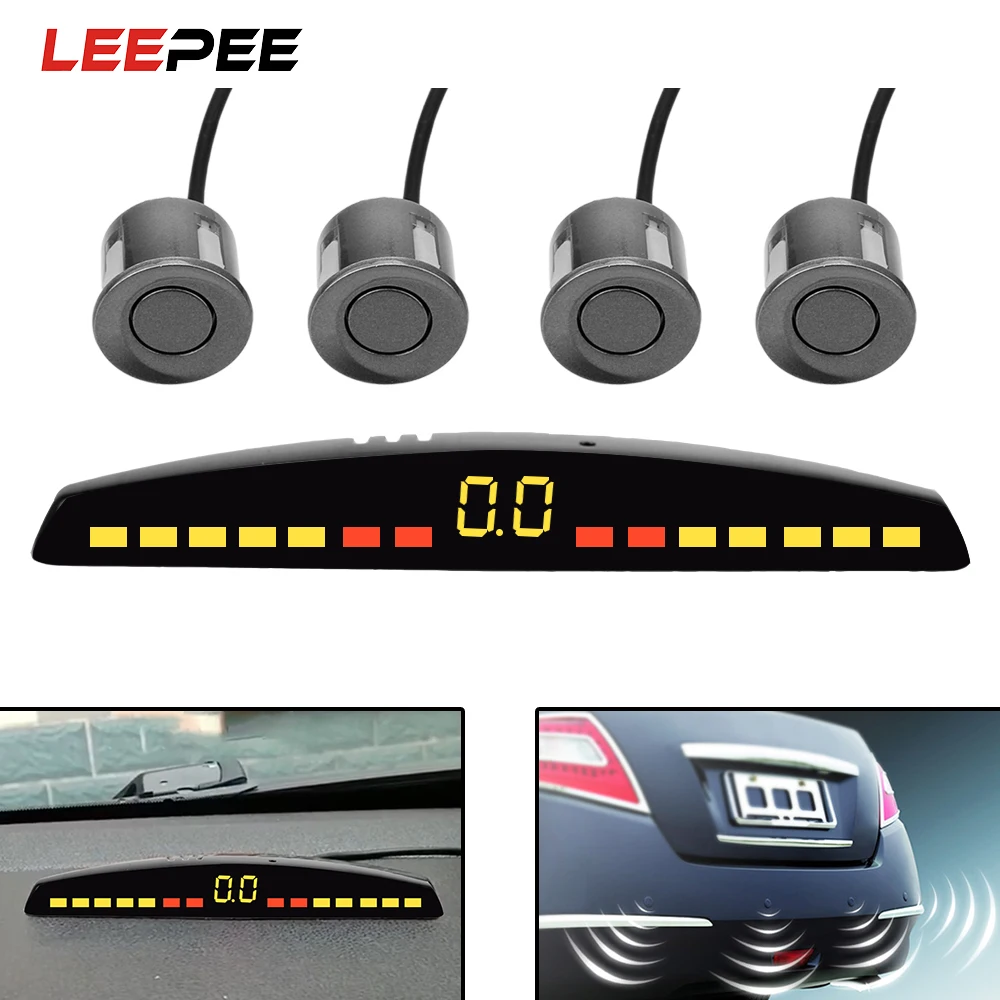 LEEPEE универсальный автомобильный радар заднего хода монитор Системы авто