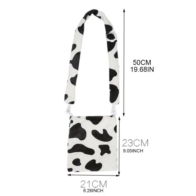 

Women Cow Pattern Shoulder Lady Crossbody Bag Tote Messenger Satchel Purse QXNC