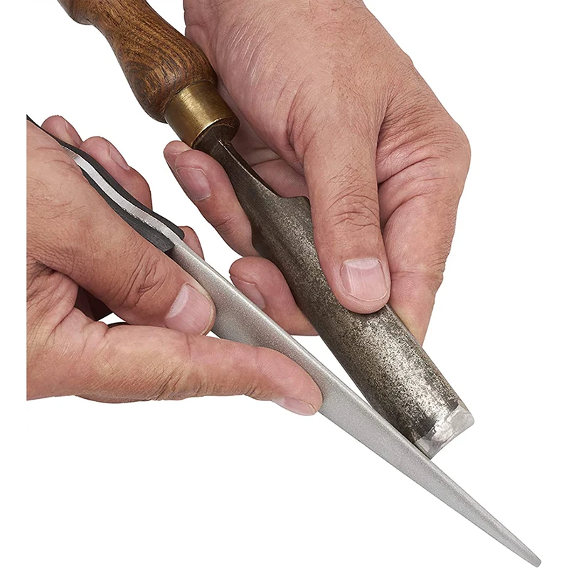 

Алмазный точильный камень с деревянной ручкой, 400 Грит