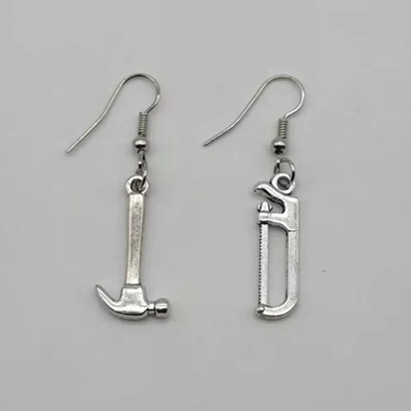 Ретро креативный индивидуальный декор мини-ключ для инструмента жизни пила