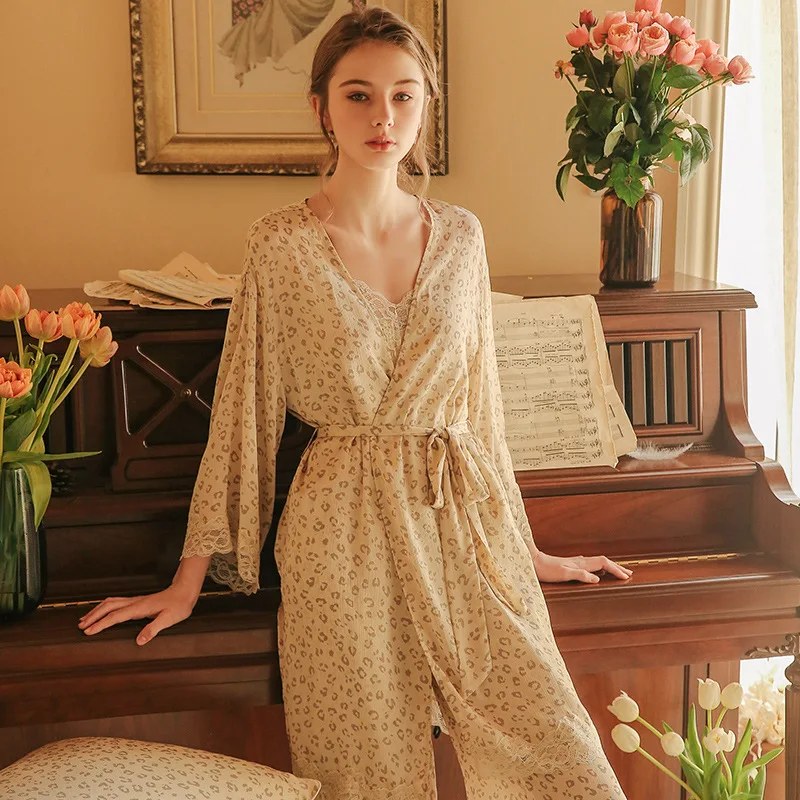 Новинка 2020 года весенний комплект из 3 предметов сексуальное леопардовое платье