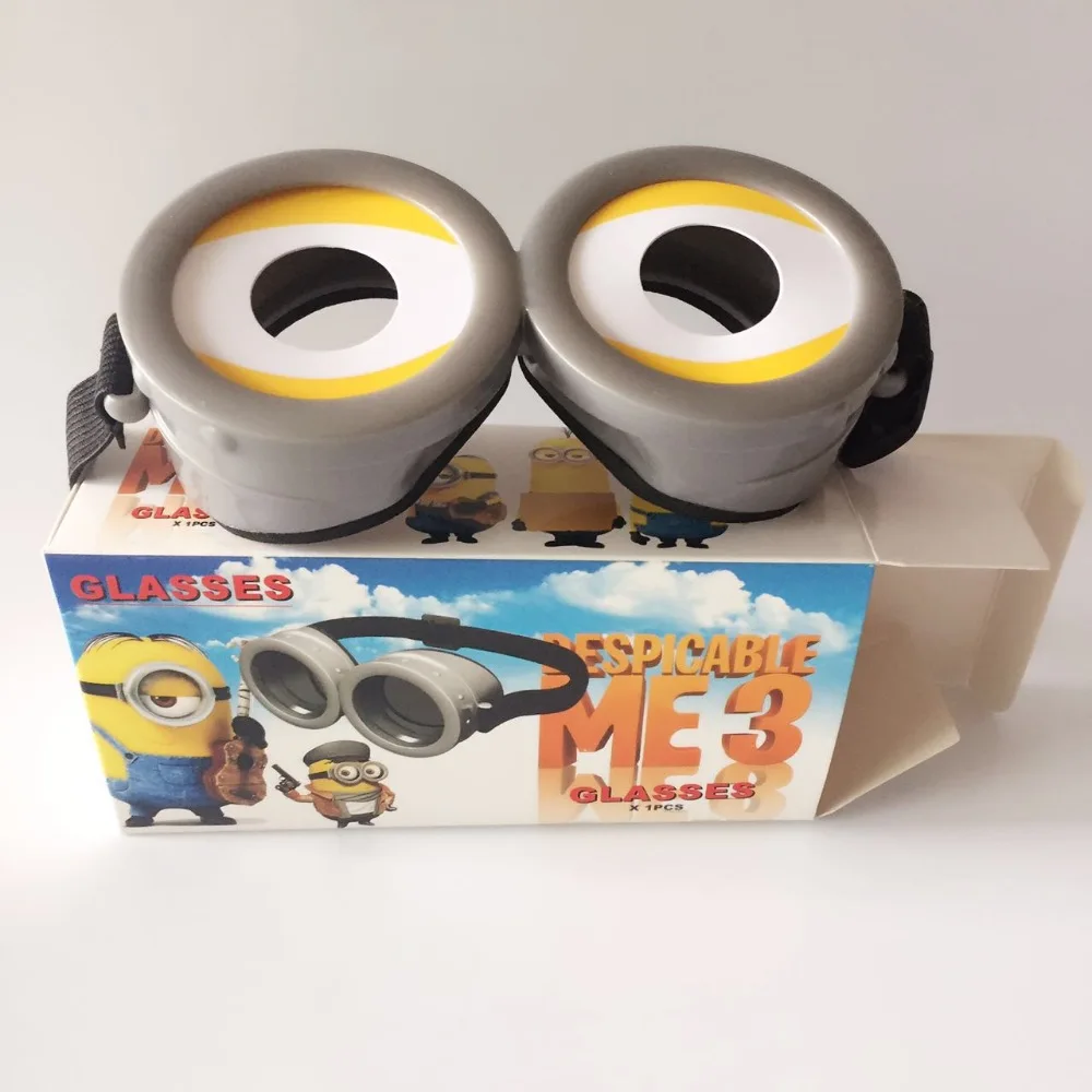 Принадлежности для вечеринки с миньонами очки на день рождения фестивали