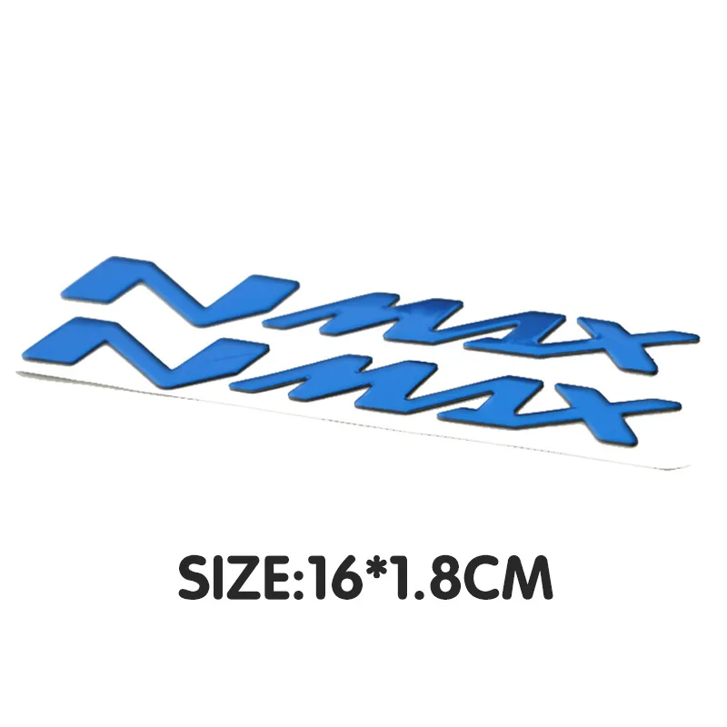1 пара наклеек с эмблемой бака для Yamaha NMAX N MAX N-MAX 125 150 155 250 400 мотоциклетные 3D