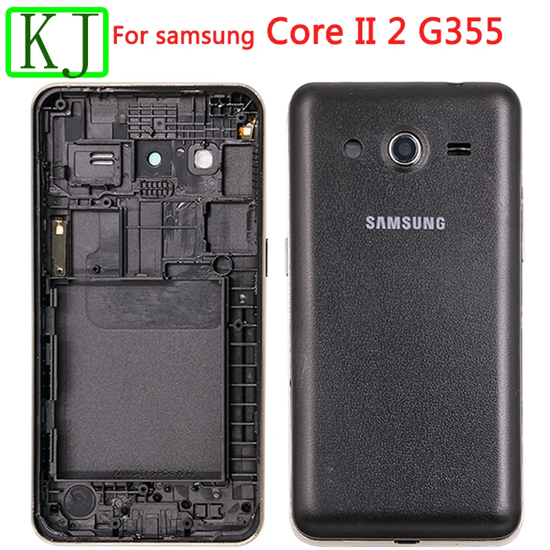 Чехол для телефона samsung Galaxy Core II 2 SM-G355H G355 G355H G355HN Корпус задняя крышка батарейного отсека