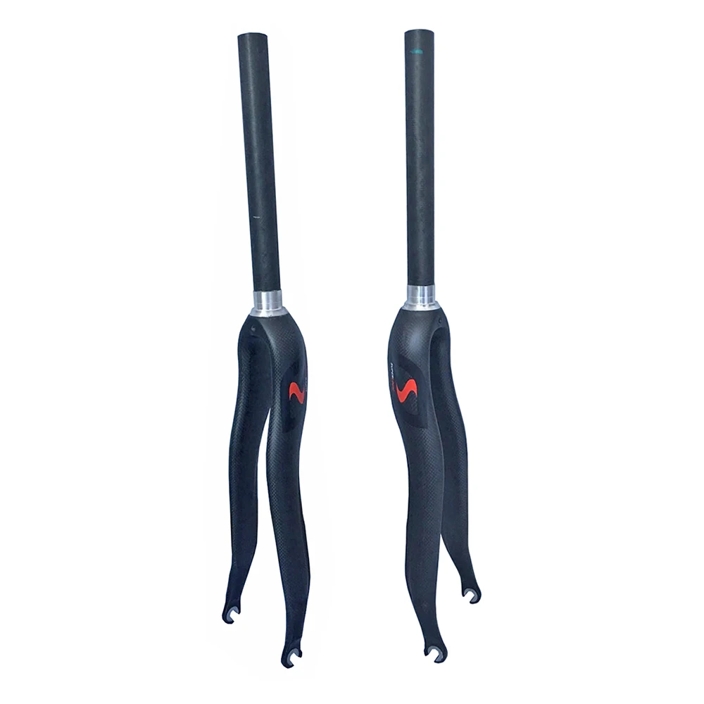 Новая карбоновая дорожная Велосипедная вилка 700c аксессуары из углеродного