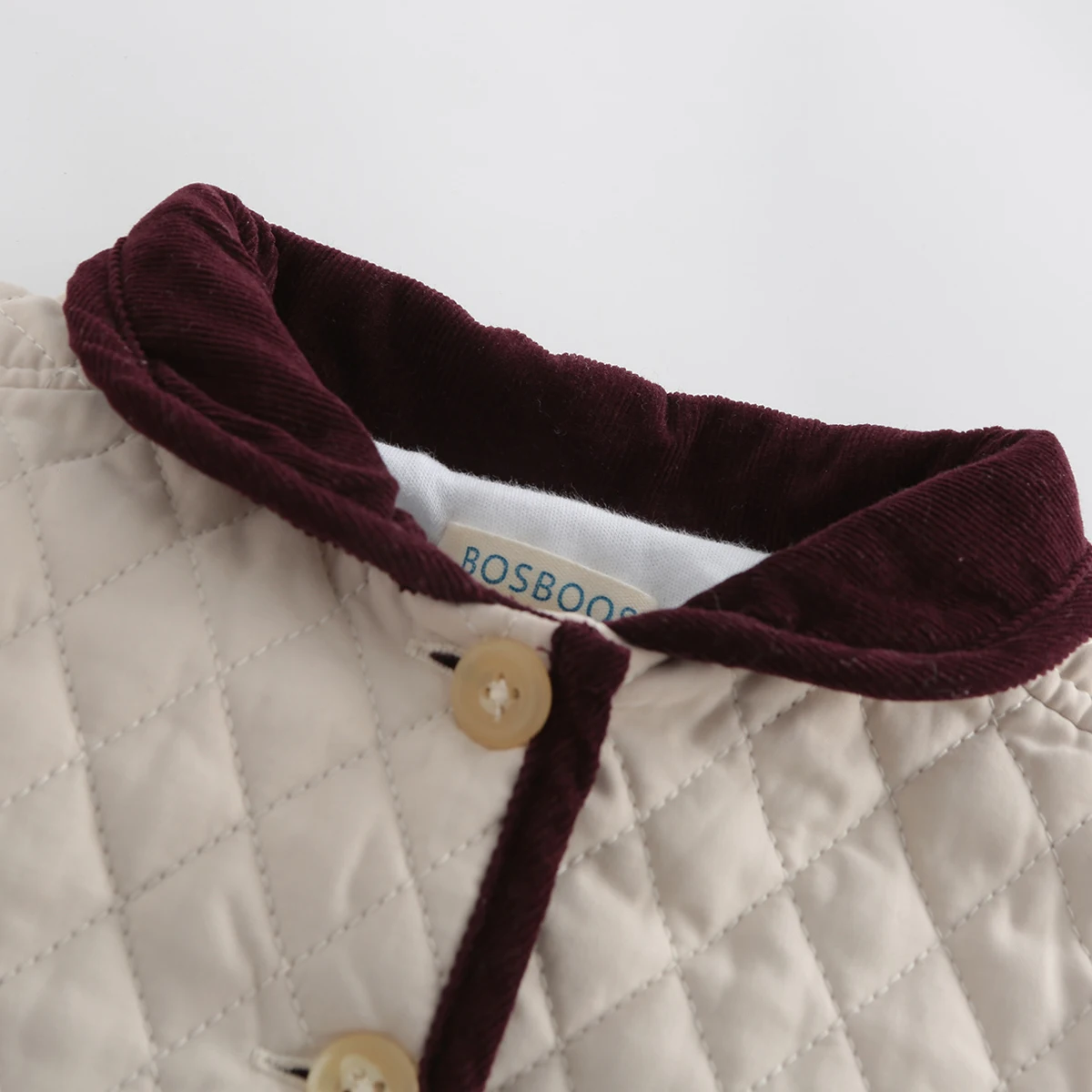 BOSBOOS/детский однотонный вязаный кардиган из 100% хлопка для маленьких девочек и