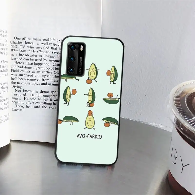 

Art Funny avocado Fruit Phone Cases for huawei P40 pro lite P8 P9 P10 P20 P30 psmart 2019 2017 2018