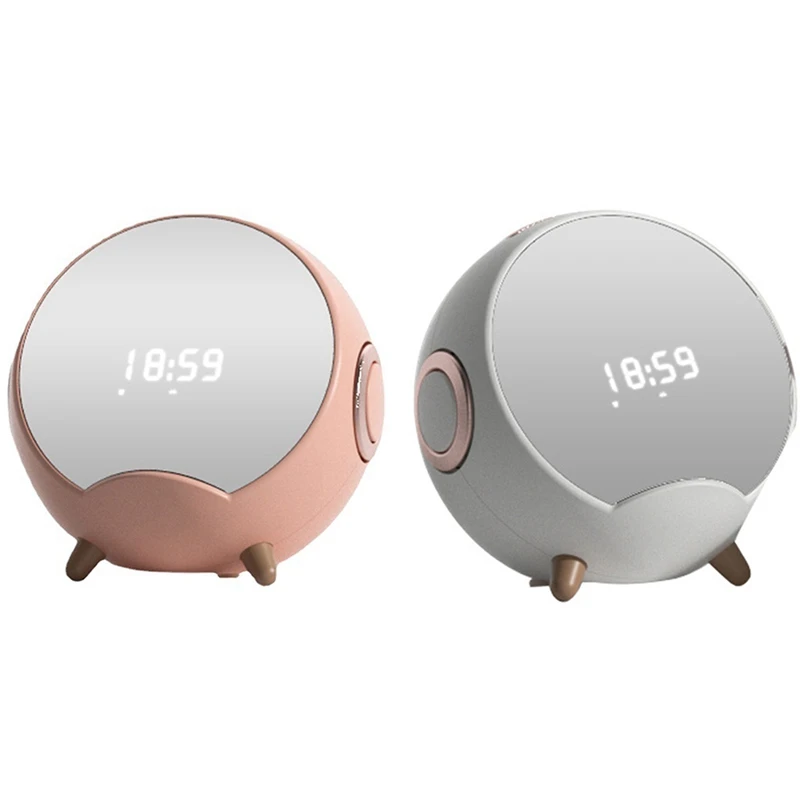 

Портативный динамик будильник динамик умная Беспроводная зарядка Bluetooth динамик Поддержка карты памяти U диск