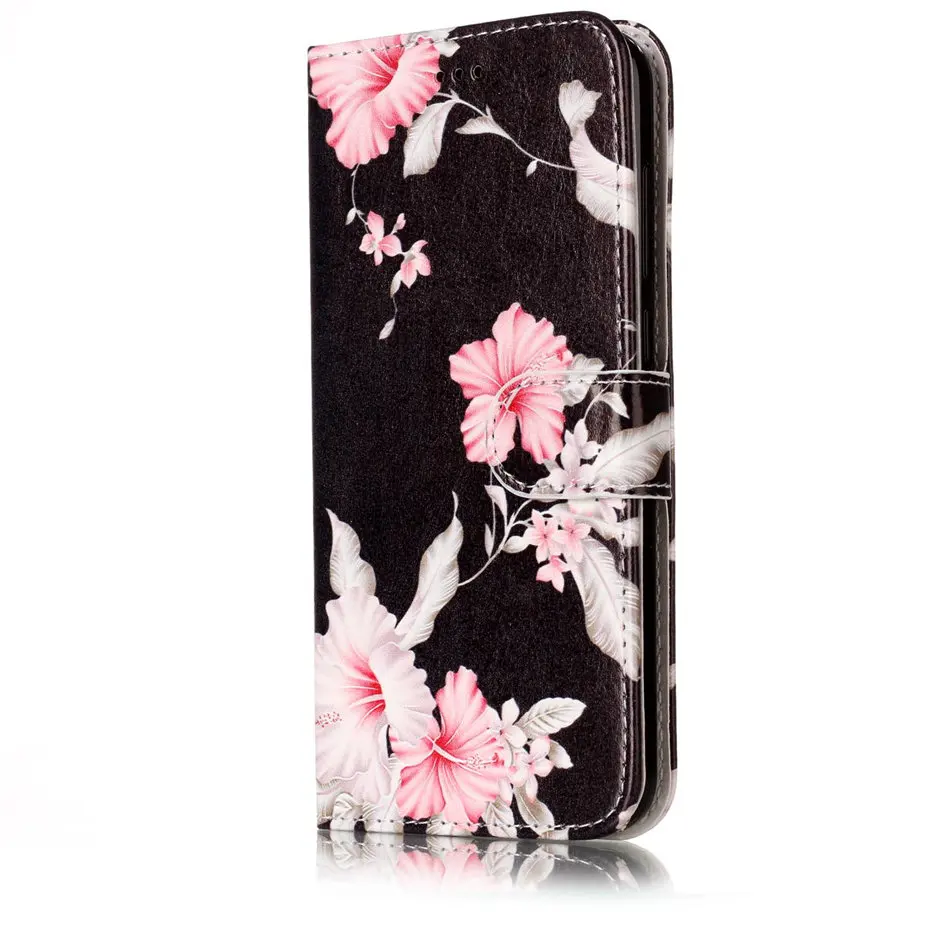 Azalea Кожаный чехол-бумажник для huawei mate 10 9 Pro P20 Plus P10 P8 P9 Lite Mini Y9 Honor 7X Enjoy 7S Чехол-книжка P01G - Цвет: Azalea