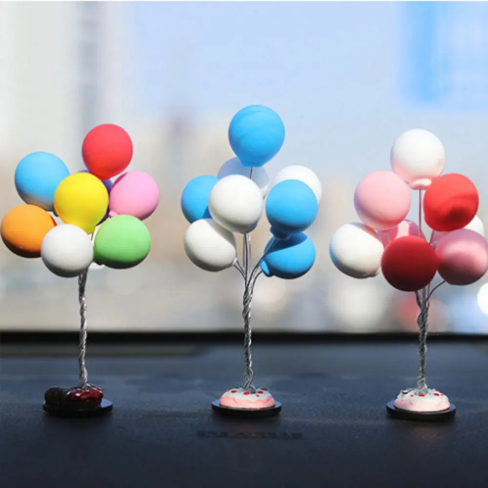 Освежитель автомобиля цветной рекламный шар из глины для женщин украшение