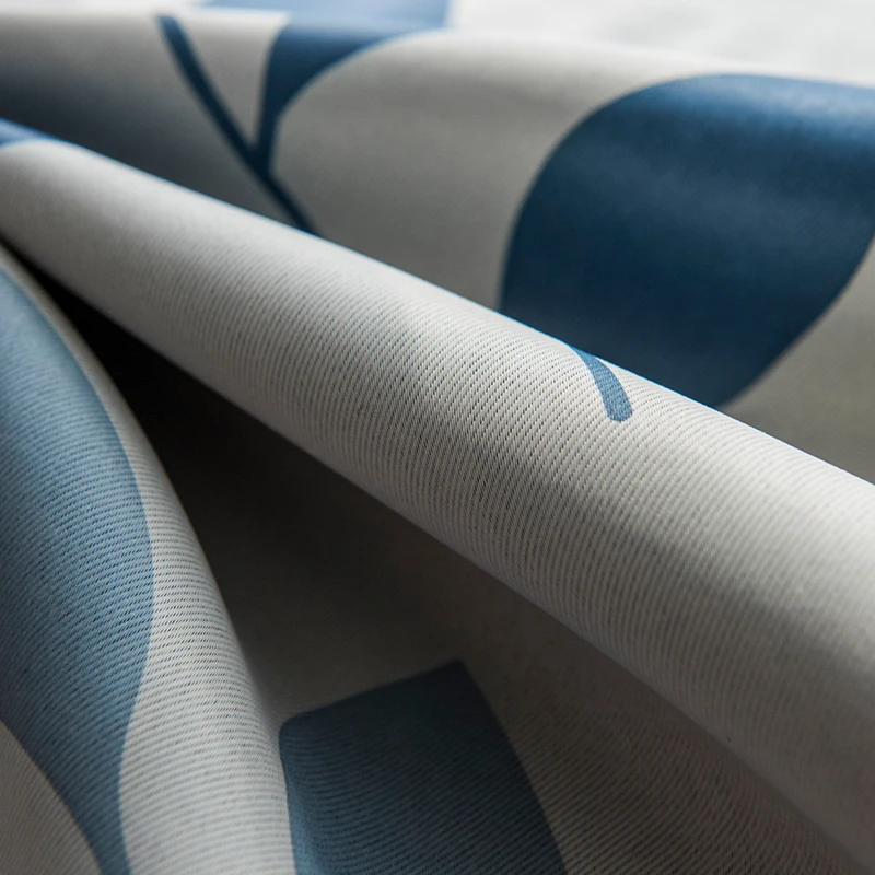 Современные затемняющие шторы MRTREES с принтом для гостиной спальни оконные