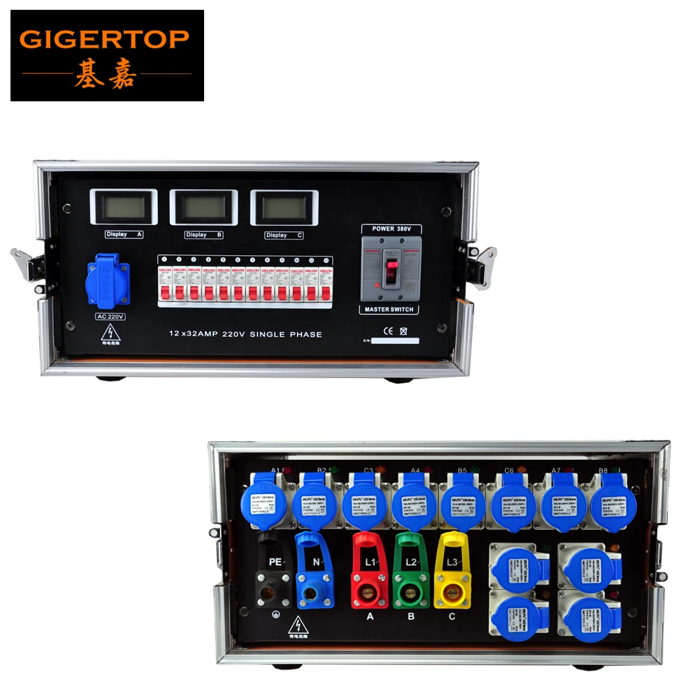 Gigertop 5U корпус для полета блок питания светодиодный дисплей электрический ток