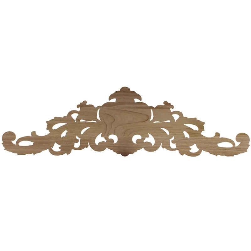 Аппликации из натурального дерева для мебели неокрашенные деревянные молдинги