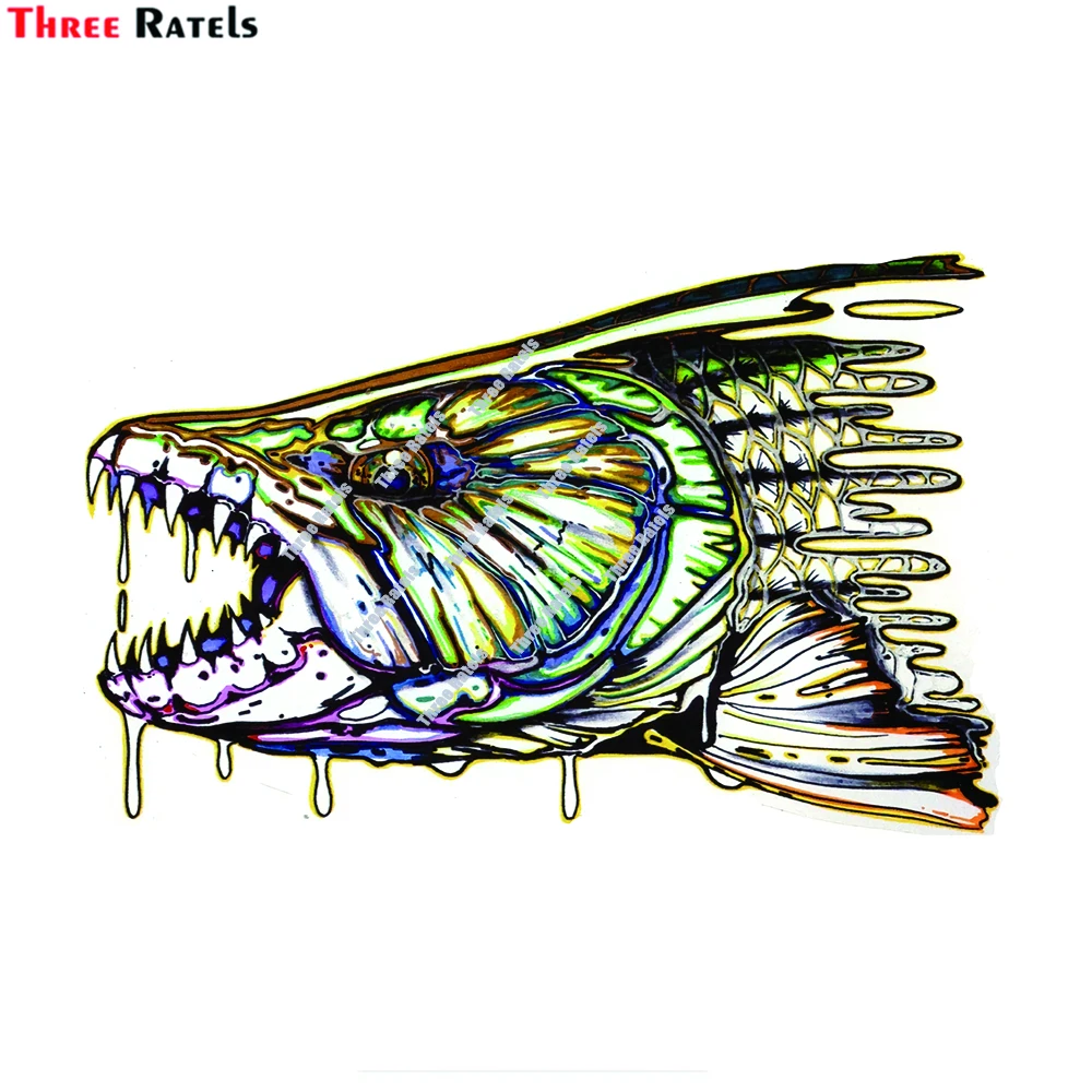 Наклейки для ноутбука багажа скейтборда тройной Ratels D771