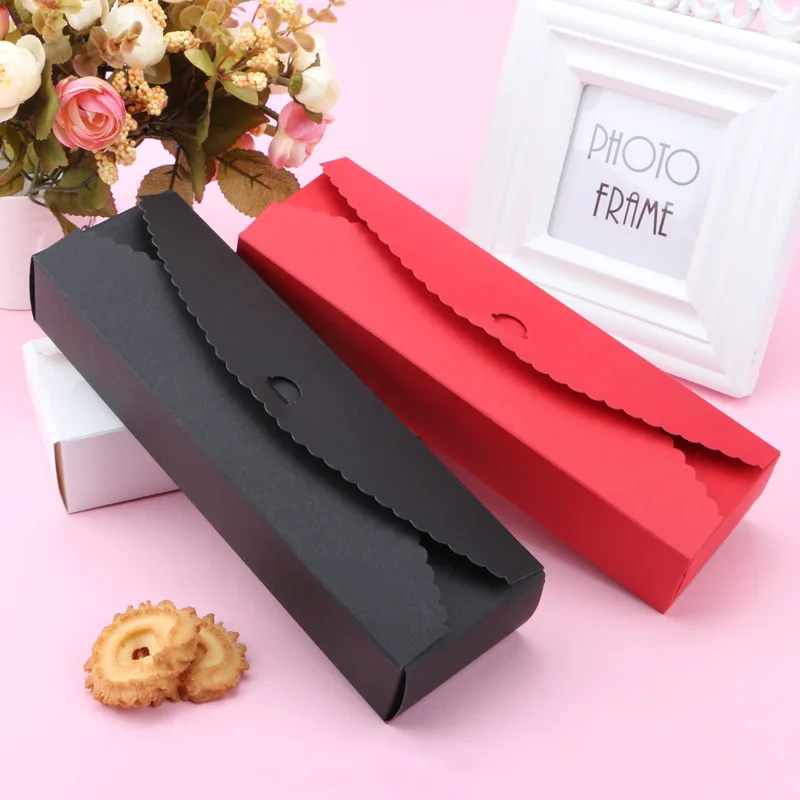 

100pcs Corrugated Kraft Paper Rectangular Candy Box DIY Wedding Decoration Baby Shower Party Favors Birthday Gift Accessories