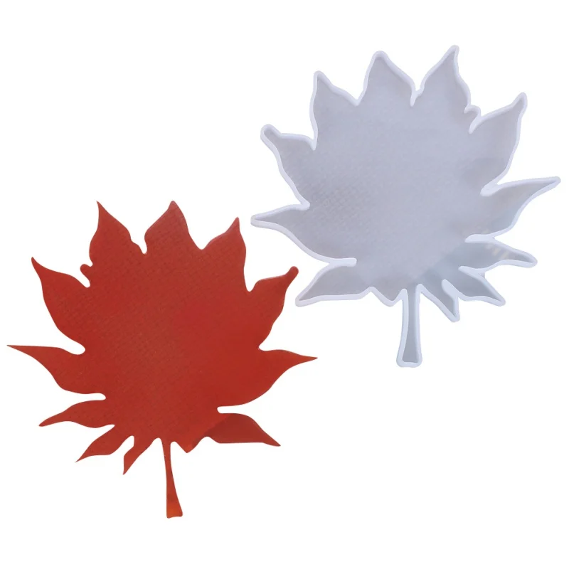 Домашний производитель прессформы Кристалл эпоксидный кленовый лист ювелирных