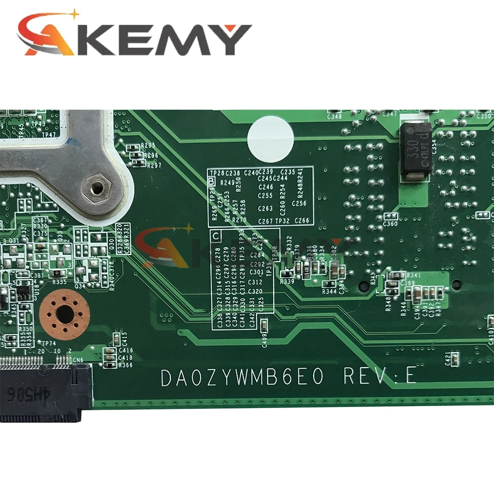 

Akemy Laptop motherboard For ACER Aspire E5-731 Pentium 3556U Mainboard DA0ZYWMB6E0 N15S-GT-S-A2 DDR3