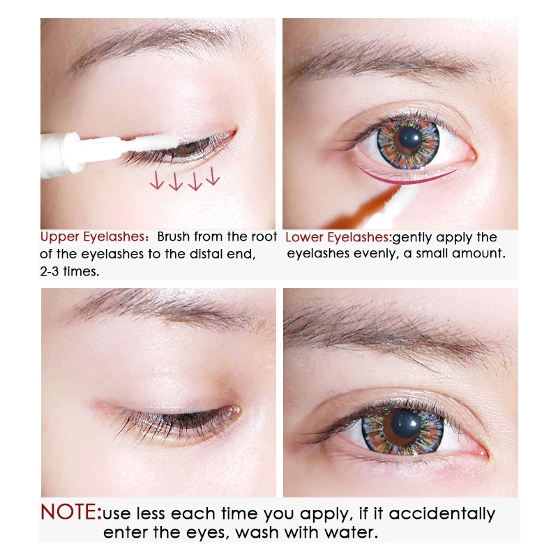 Мощная Сыворотка для роста ресниц на 7 дней усилитель натуральная жидкость