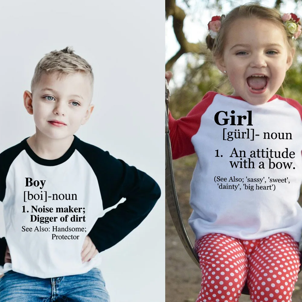 Camisetas de manga larga para ni&ntilde;os y ni&ntilde;as, ropa para gemelos, regalos para Baby Shower, Oto&ntilde;o, ragl&aacute;n-0