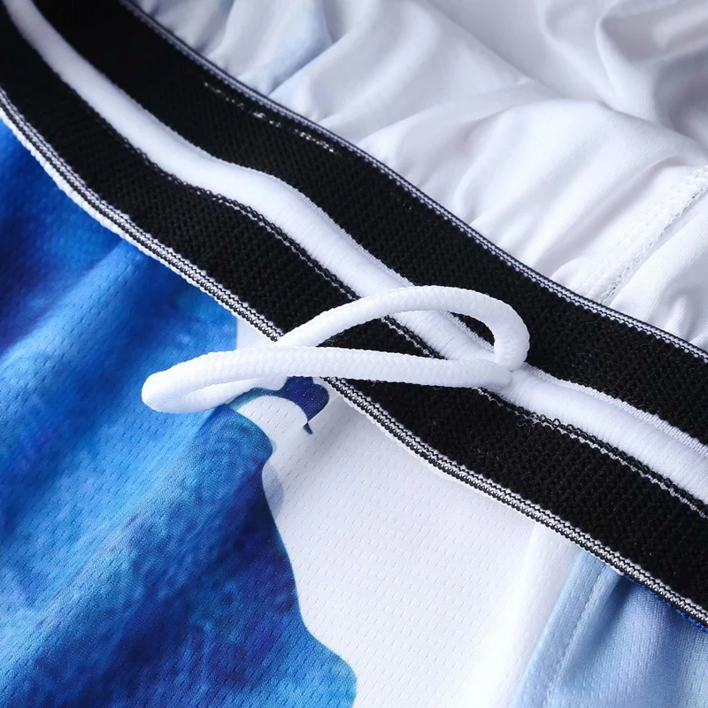 

Men Basketball Shorts Sports Running Breathable Sandy Beach With Zipper Pocket Summer Athletic Male Gyms Shorts
