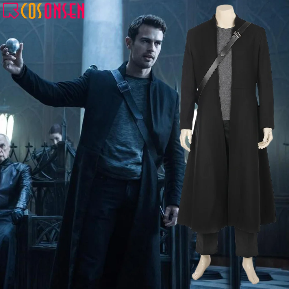

COSPLAYONSEN David Costume Underworld Blood Wars David Cosplay Full Suit Adult Deluxe Black Outfit for Halloween