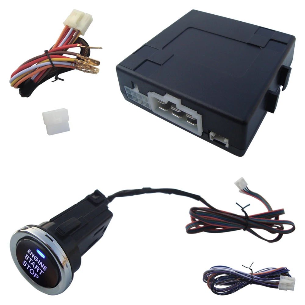 2020 новая Умная Система запуска и остановки двигателя автомобиля пусковая кнопка