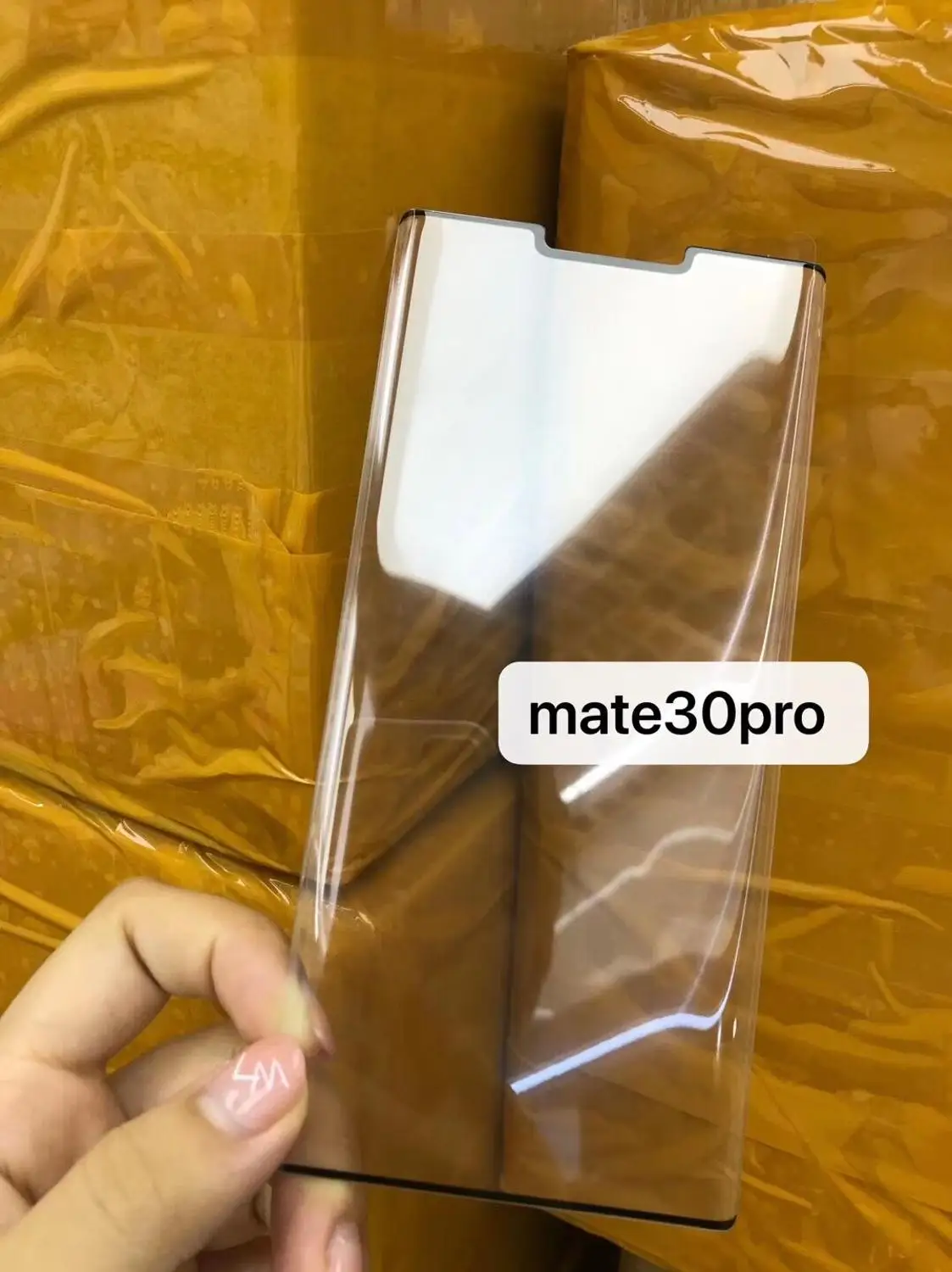 3D изогнутое закаленное стекло для Huawei Mate 30 Pro Полное покрытие экрана Защитная