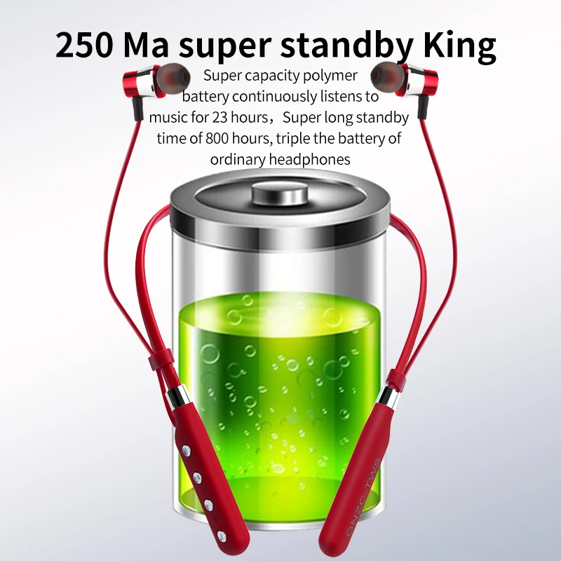 Спортивные Bluetooth наушники с микрофоном водонепроницаемые Hi Fi|Наушники и