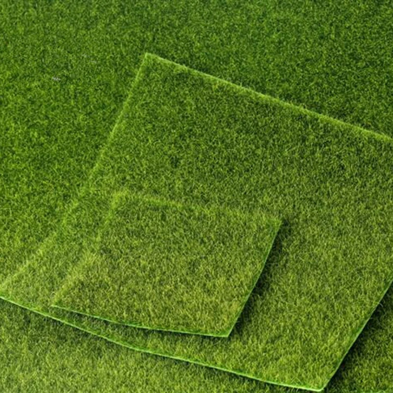 5 шт. недорогая искусственная трава из жесткого пластика с изображением завод по