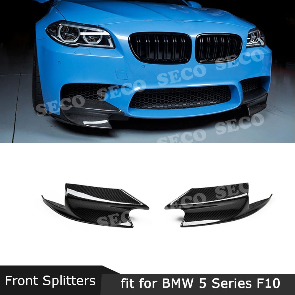 Спортивный бампер для BMW 5 серии F10 M5 M 2011 2017 передние разветвители губ щитки