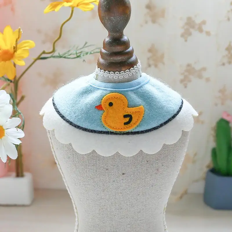 

Pet scarf Pet Dog Cat Bib Triangle Saliva Towel Durable Practical dog Love Heart Printing Bibs cat accessories Grooming Products