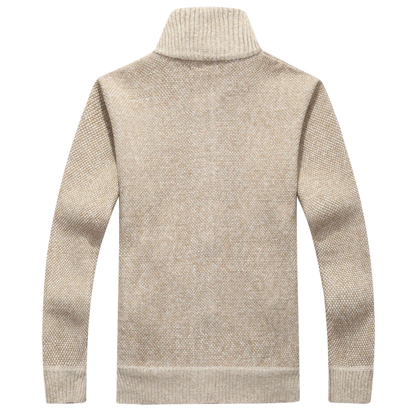2019 мужские свитера на осень и зиму теплые кашемировые шерстяные молнии