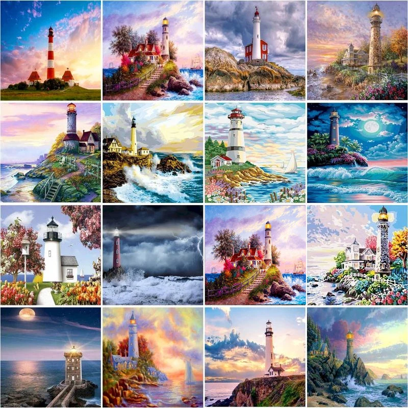 Набор для рисования по номерам RUOPOTY 40x50 см|Картины номерам| |
