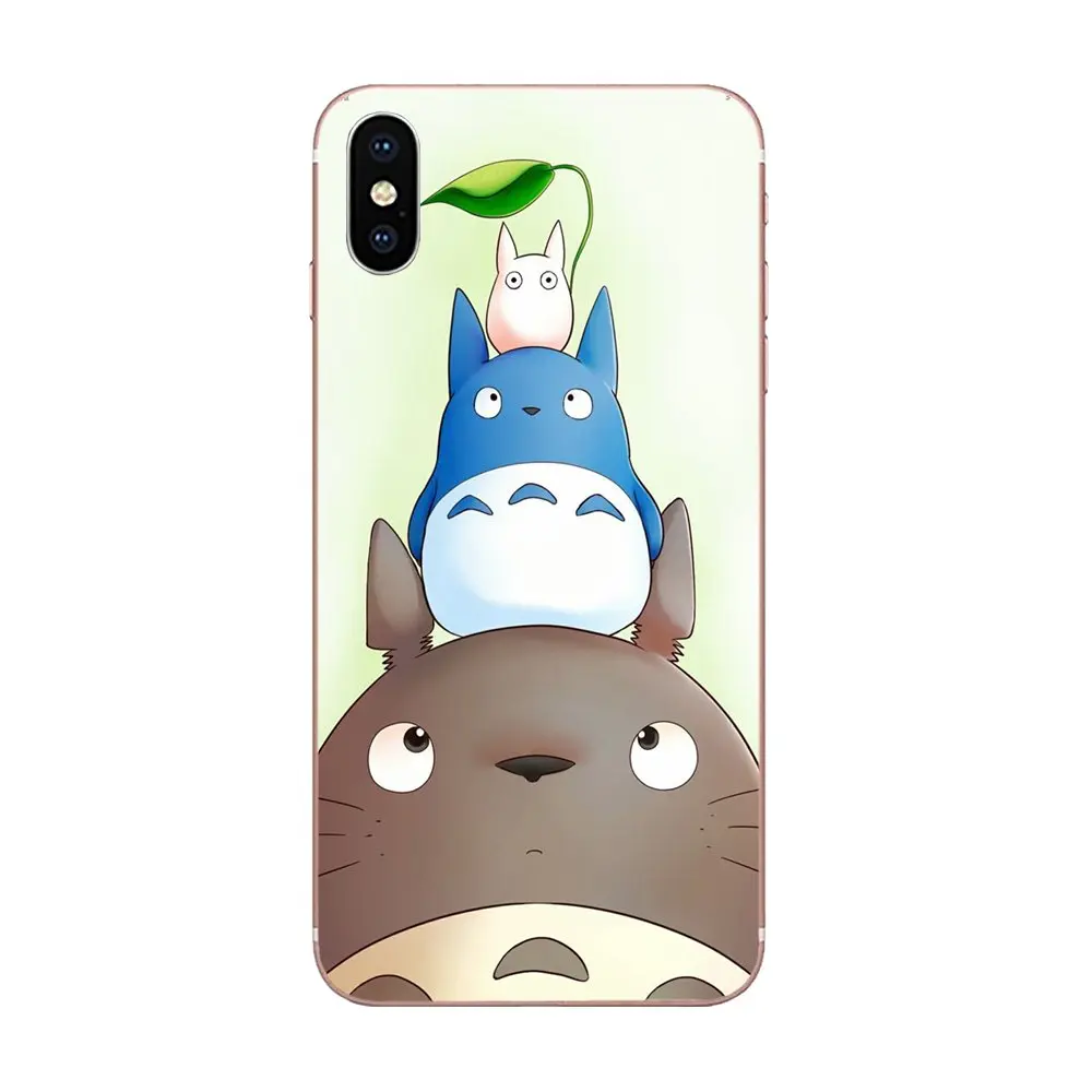 Totoro Cartoon Cat Soft TPU Protective Skin For Galaxy Grand A3 A5 A7 A8 A9 A9S On5 On7 Plus Pro Star 2015 2016 2017 2018 | Мобильные