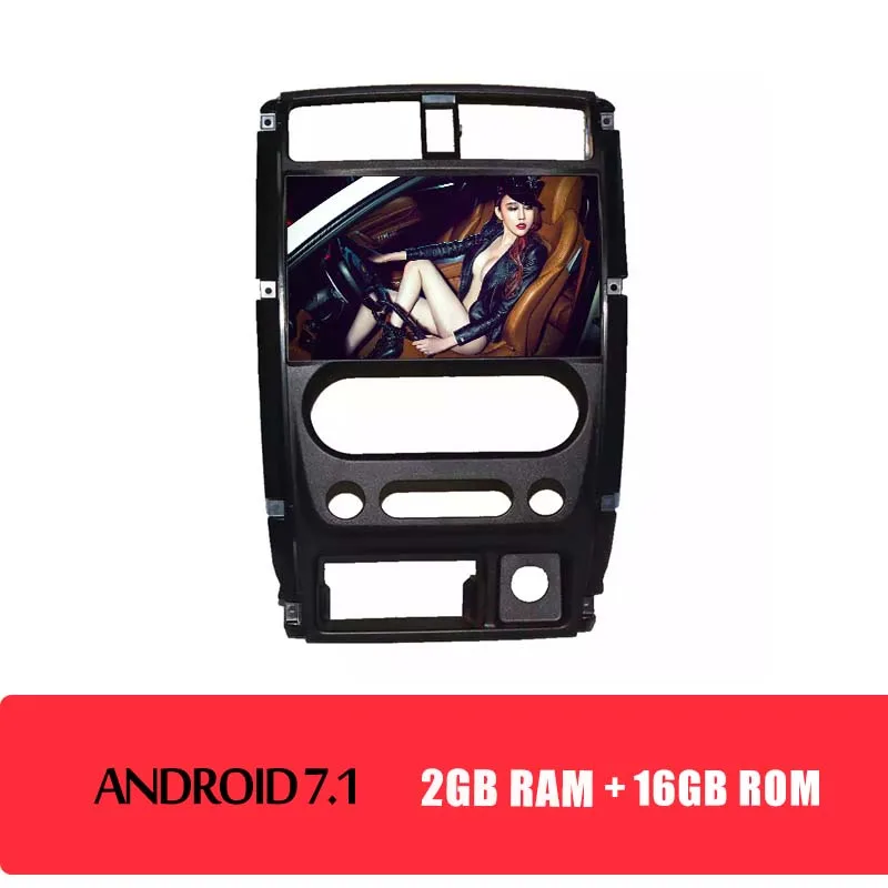 Android car radio KiriNavi 2 Din Android 8,1 автомобильный Dvd Gps навигатор для Suzuki Jimny Android автомобильный Радио мультимедийный плеер- Bluetooth - Цвет: Android car radio