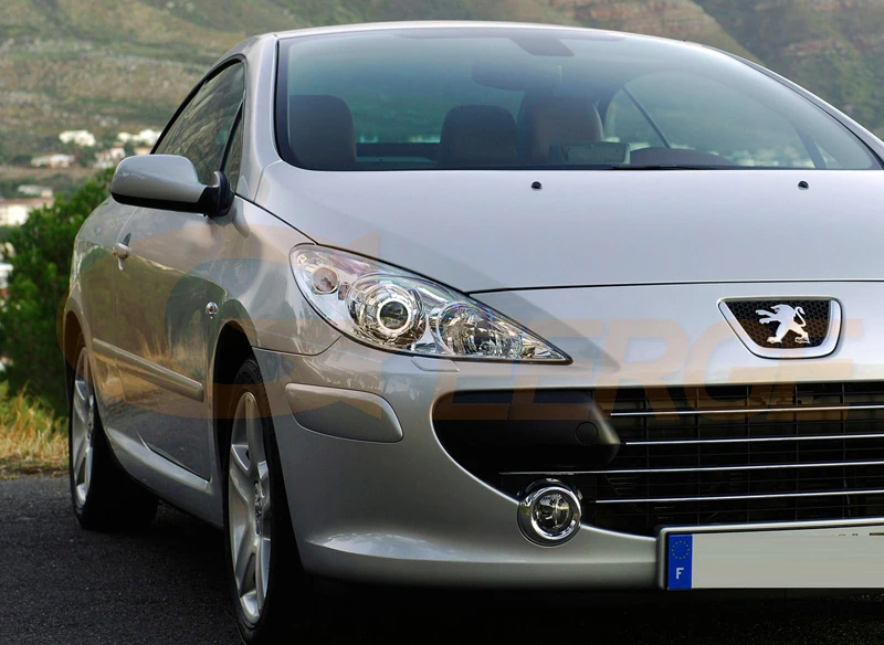 Для Peugeot 307 T6 2005 2006 2007 2008 2009 отличный ультра яркий комплект CCFL ангельские глазки Halo