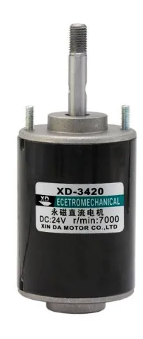 DC 12V 3000 об/мин или 24V 7000 об/мин высокоскоростной DC 30W Marshmallow высокоскоростной миниатюрный DC маленький мотор