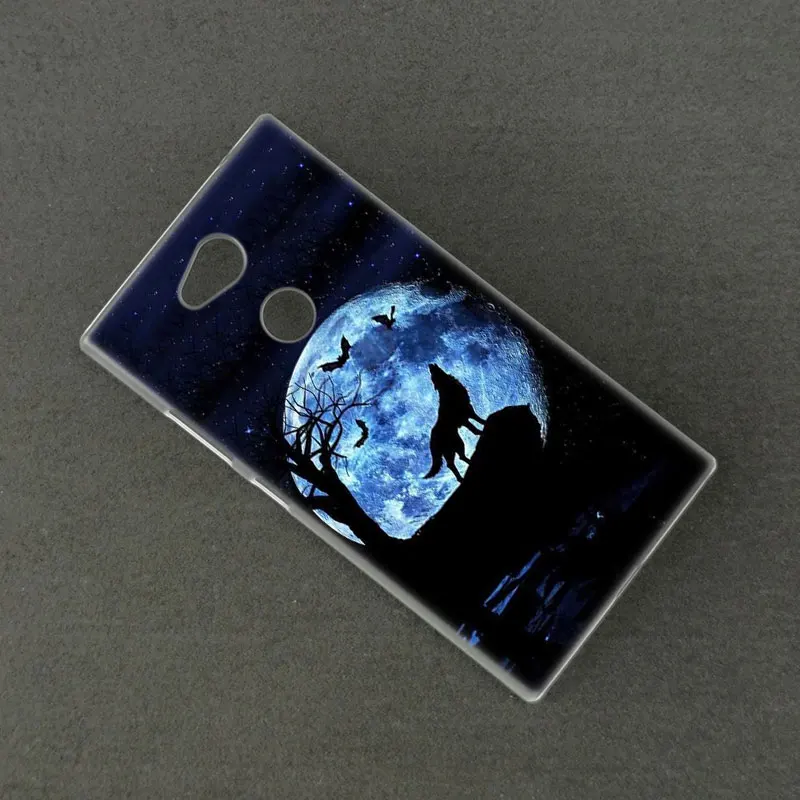 Животных "Волк" модная жесткий чехол для Sony Xperia L1 L2 L3 X XA XA1 XA2 XA3 ультра 10 плюс E5 XZ XZ1 XZ2 компактный XZ3 XZ5 2 20 крышка